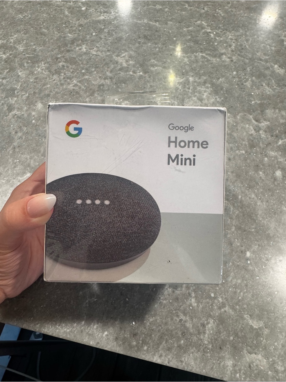 Google Nest Mini Smart Speaker - Charcoal Gray